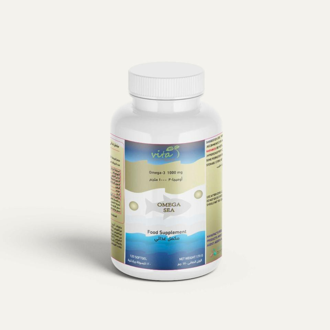 OMEGA SEA® Omega-3 Fish Oil with Vitamin E Capsules