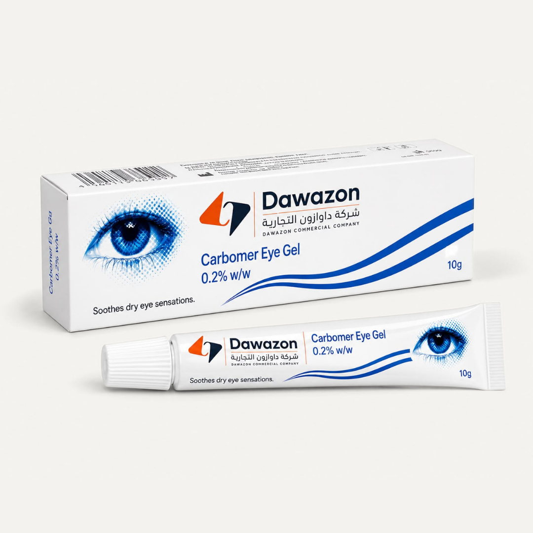 Carbomer Eye Gel 0.2% – Comfort & Relief for Dry Eyes, 10g